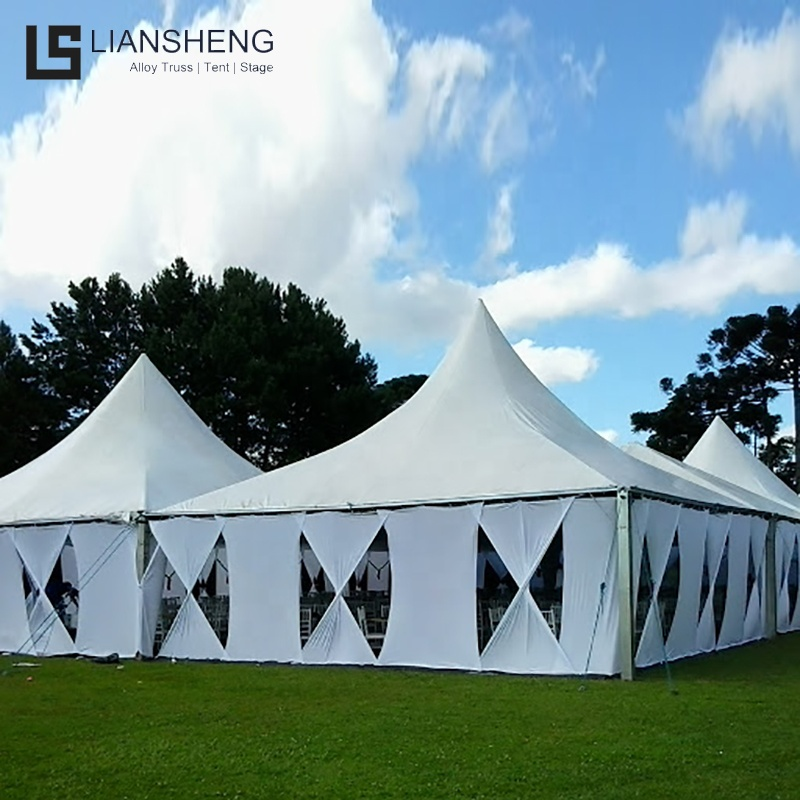 Tente de salon commercial, tentes extérieures pour événements, cadre de Camping, chapiteau, tente de fête, pagode