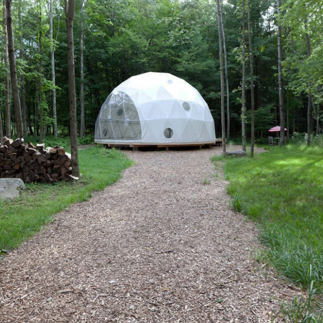 Top vente et prix usine tente extérieure utiliser chapiteau de dôme de fête d'hôtel en plein air à vendre