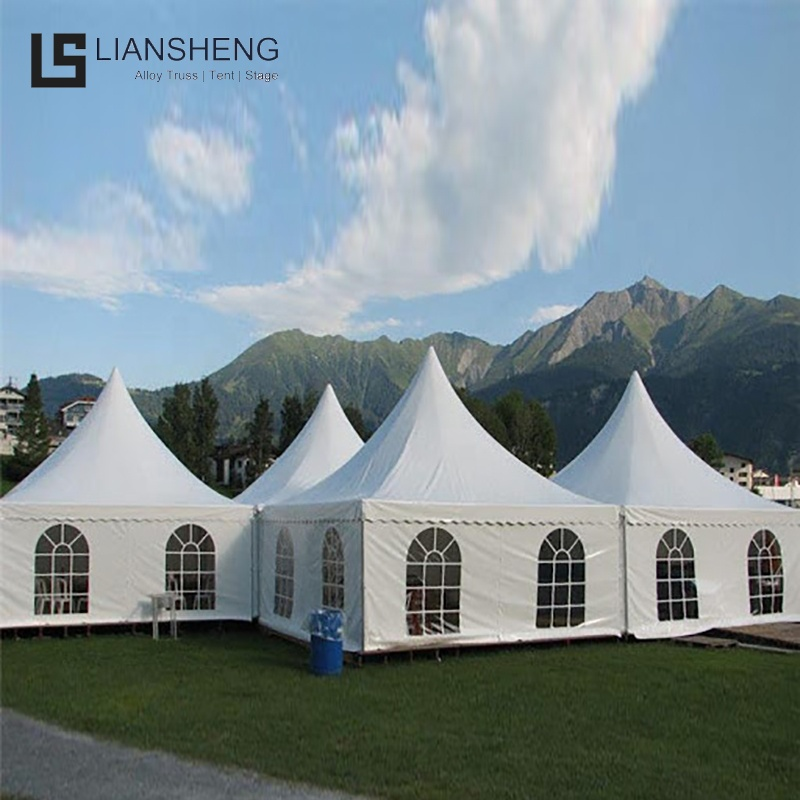 Tente de salon commercial, tentes extérieures pour événements, cadre de Camping, chapiteau, tente de fête, pagode