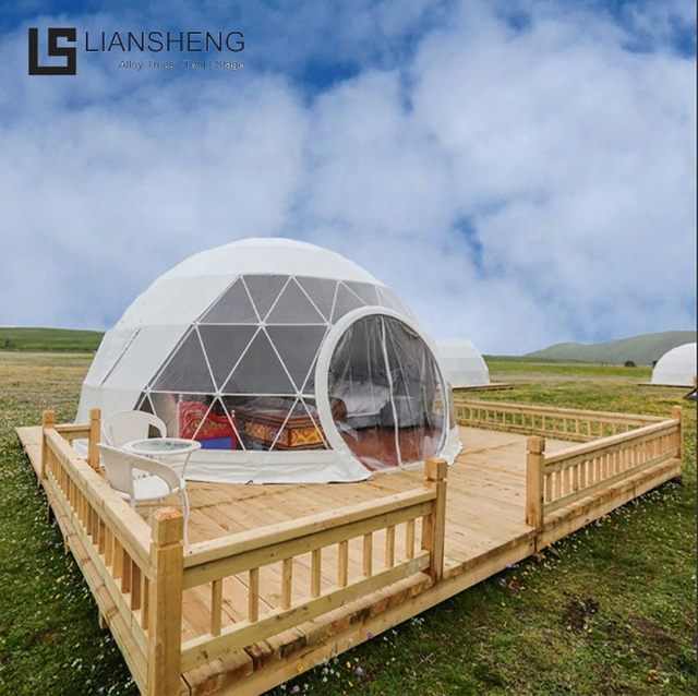 [Série Starry Sky] Tente sphérique — Redéfinir l'esthétique et la fonctionnalité des espaces temporairesCréer des possibilités de scènes infinies avec la beauté des dômes