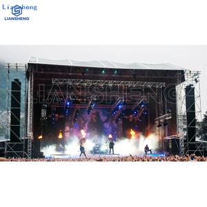 Système de fermes de toit en aluminium pour scène de mariage et de concert en plein air, lumières DJ de haute qualité, Festival de musique