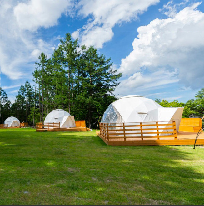 Top vente et prix usine tente extérieure utiliser chapiteau de dôme de fête d'hôtel en plein air à vendre