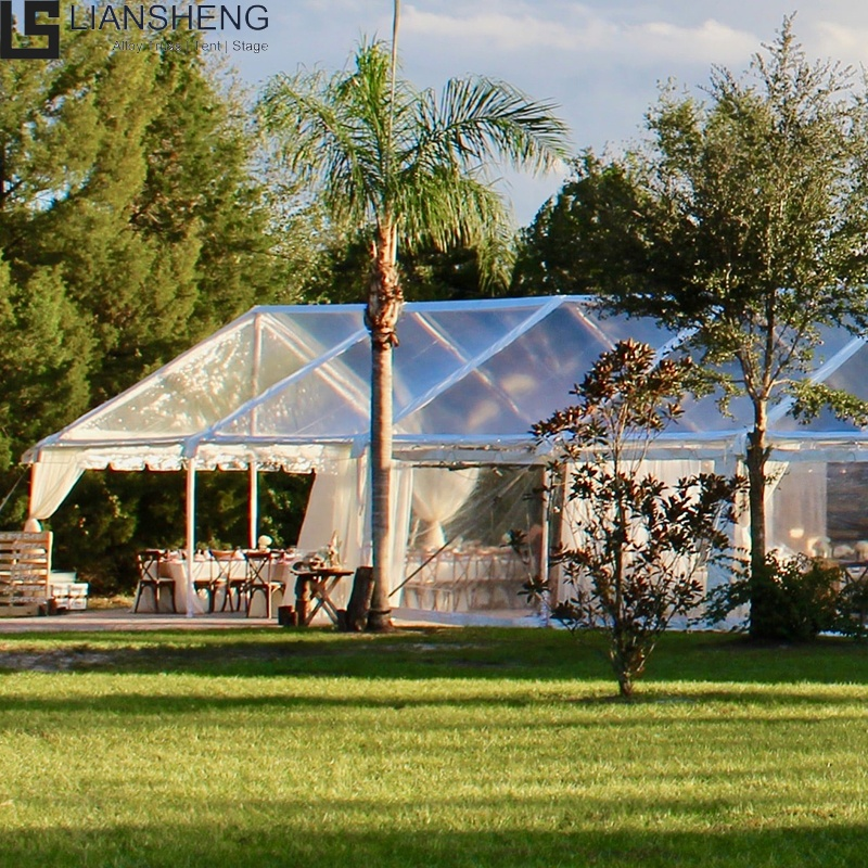 Prix ​​de gros du fabricant, installation facile, tente de mariage légère en alliage d'aluminium