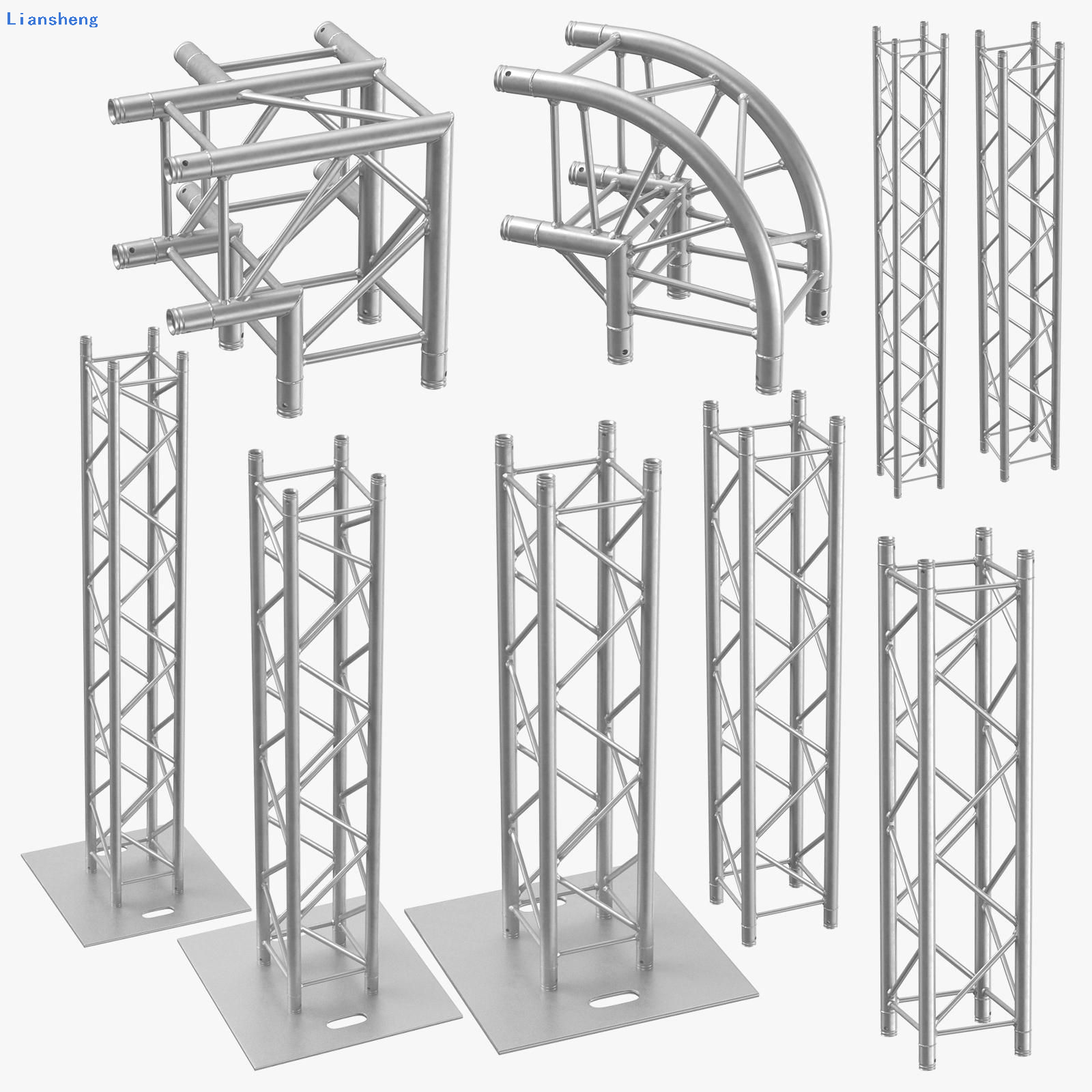 Approvisionnement Direct d'usine offre spéciale 12x10x6 m, système de support en treillis de Concert en plein air, scène légère, Podium de Concert avec système de levage 