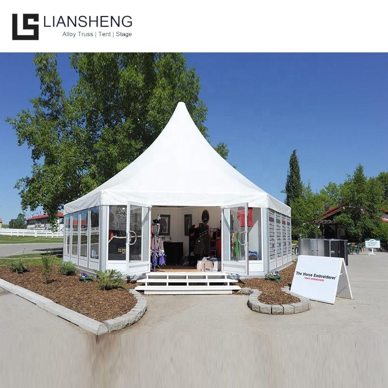 Tente de salon commercial, tentes extérieures pour événements, cadre de Camping, chapiteau, tente de fête, pagode