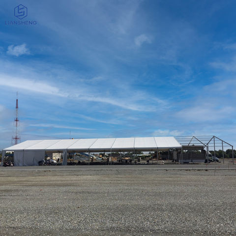 Tente d'extérieur, maison de Camping, robuste, énorme fête, salon commercial, tentes de cérémonie