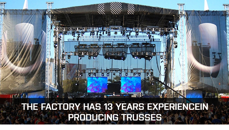 Sc&egrave;ne de mariage pliante en aluminium et verre portable