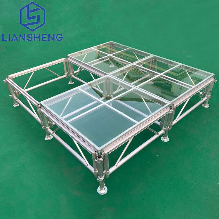  Liansheng · Tuile de scène | Système de panneau de scène modulaire de 0,6 m