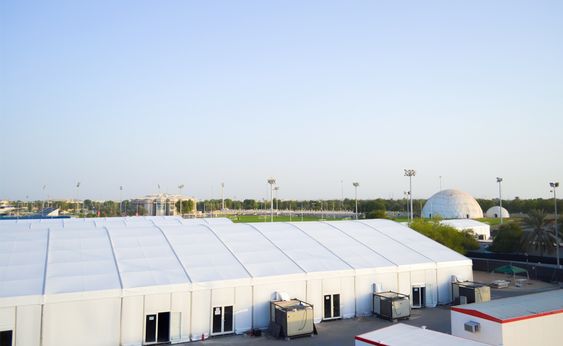 Tente extérieure temporaire de prix d'usine pour tente de stockage industrielle extérieure