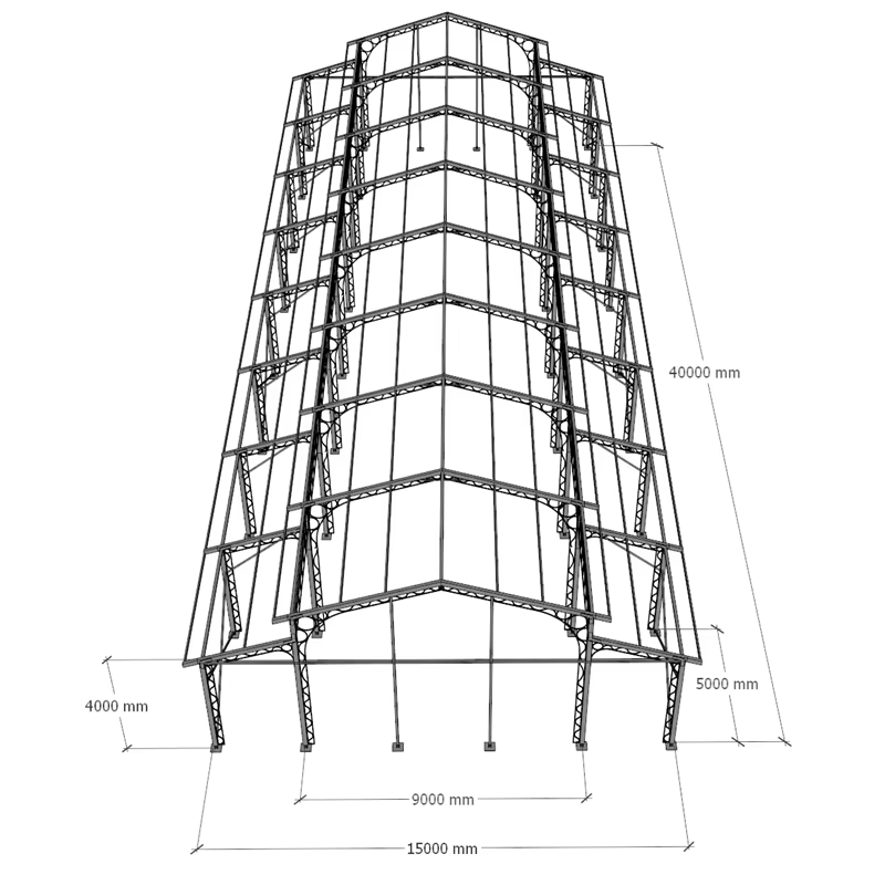Tentes de mariage à cadre noir, Atrium, Structure de lieu d'événement, chapiteau avec Structure murale en verre, tente pour fêtes et événements, nouvel arrivage
