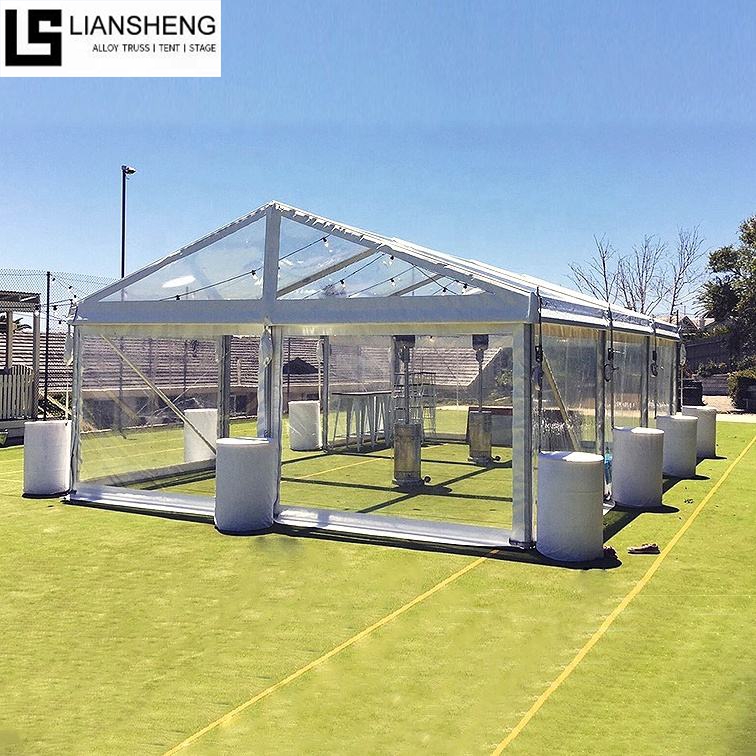 Tente d'église de mariage de conception spéciale d'alliage d'aluminium minimaliste romantique luxueux de 200 300 500 sièges