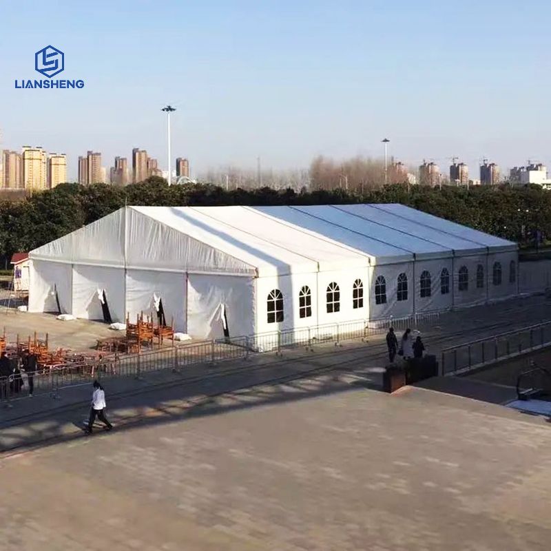 Tente d'entrepôt à cadre en aluminium étanche