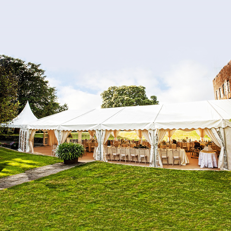 Tentes de mariage en aluminium extérieures avec fenêtre pour 300 personnes de haute qualité pour chapiteau de tente de fête d'événement