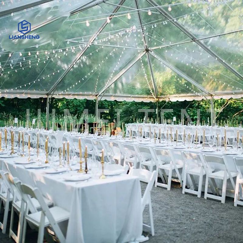 Tente transparente d'exposition de partie de chapiteau de ventes supérieures pour l'événement extérieur de mariage