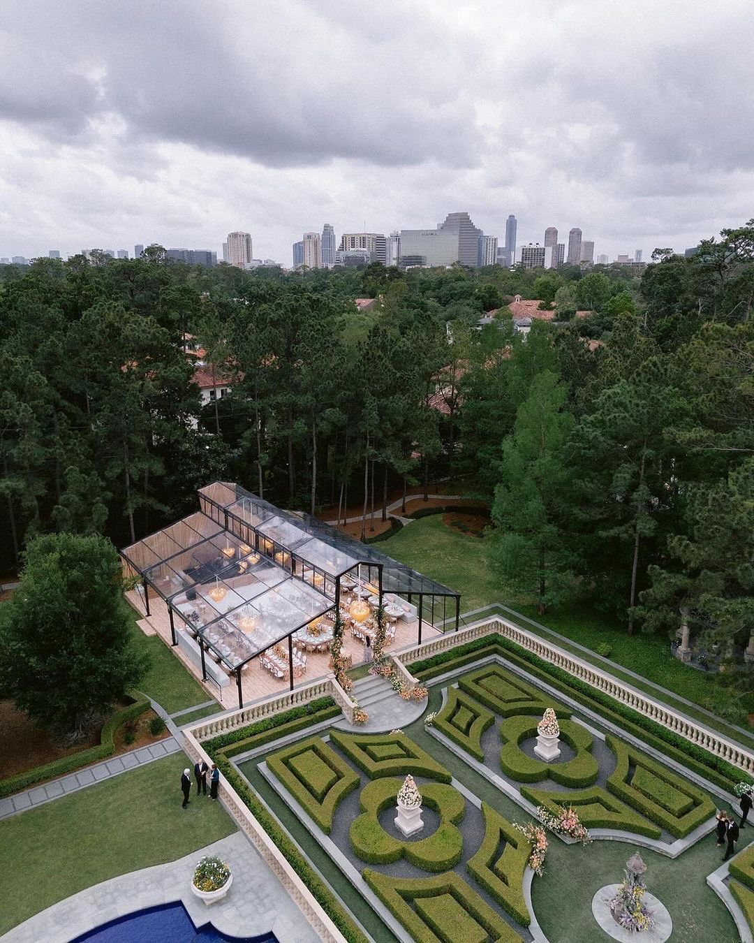 Tente de réception de mariage en plein air de qualité supérieure, tente d'atrium transparente de luxe à vendre