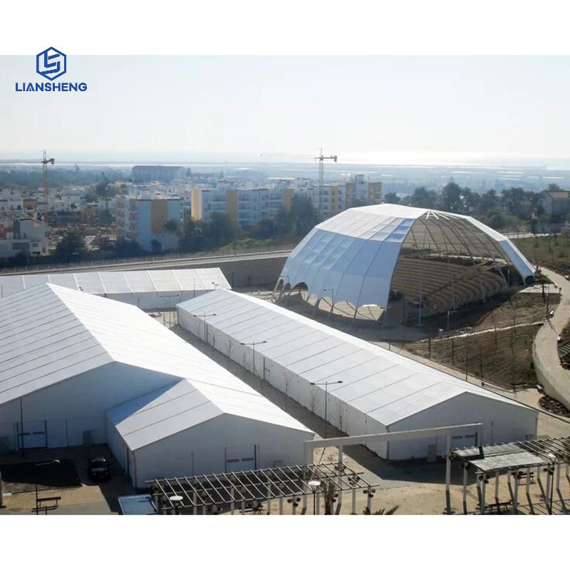 Tente d'entrepôt à cadre en aluminium étanche