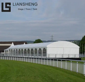 Tente de stockage en aluminium de haute qualité, abri d'entrepôt industriel, installation rapide résistante aux intempéries
