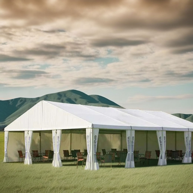 Tente industrielle à cadre en aluminium de haute qualité, 20x30m, robuste, pour salon commercial, à vendre