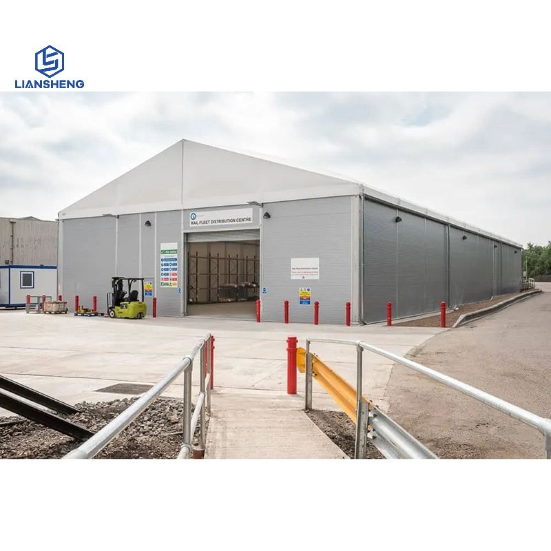 La tente d'entrepôt : un hub de durabilité et d'efficacité