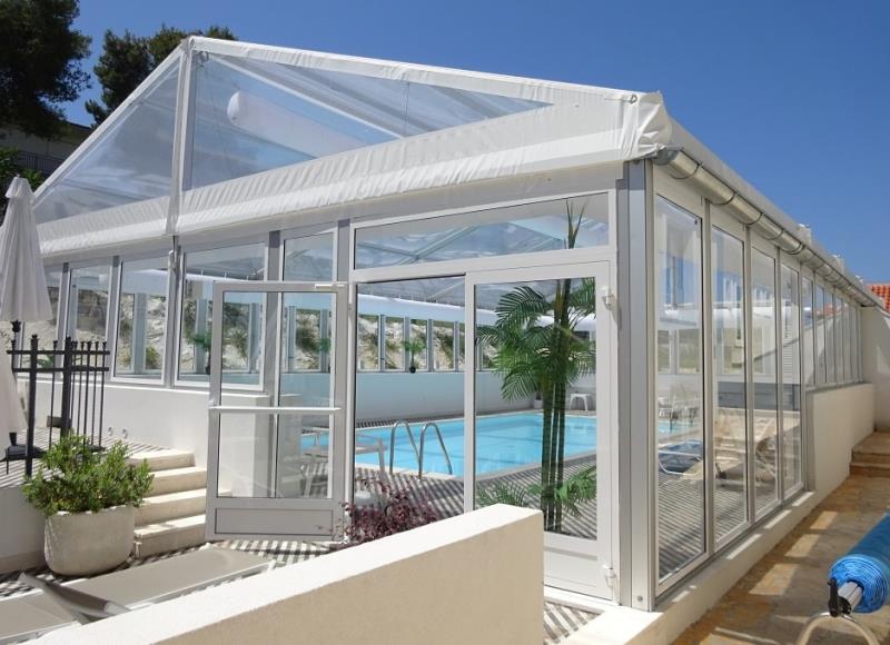 Tente en verre de cadre en aluminium de qualité supérieure pour la noce et l'événement en vente