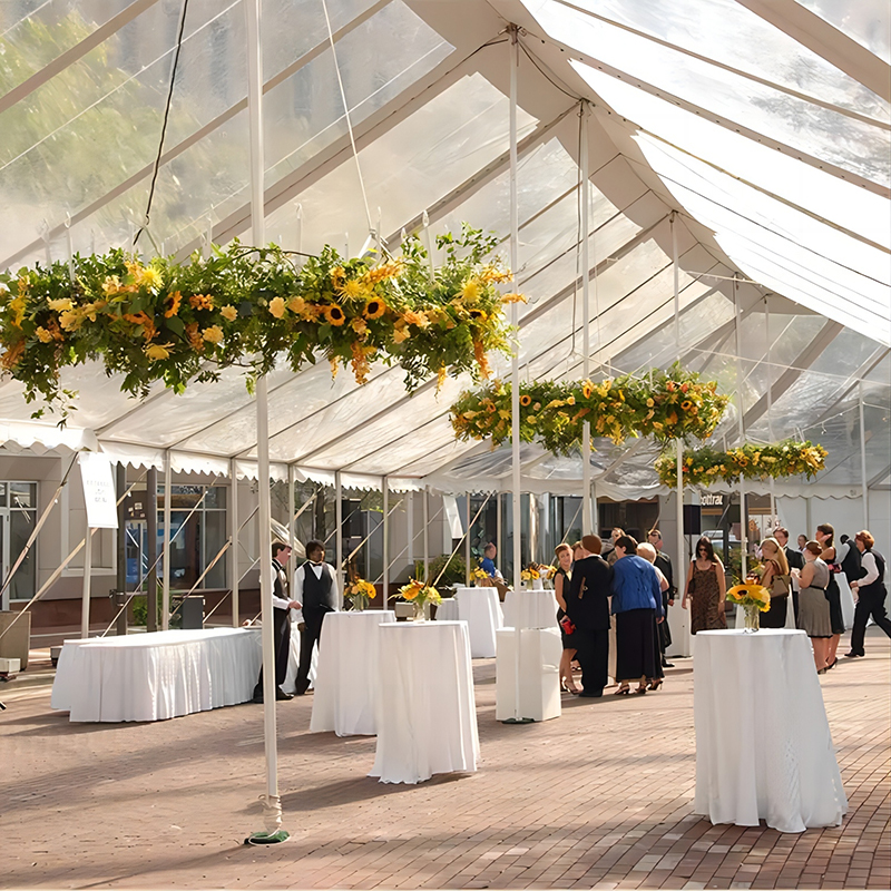 Tentes de mariage en aluminium extérieures avec fenêtre pour 300 personnes de haute qualité pour chapiteau de tente de fête d'événement