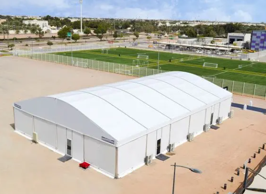 Tente de stockage industrielle ext&eacute;rieure robuste