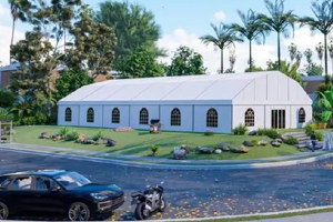 De quelle taille de tente ai-je besoin pour un mariage en plein air ?