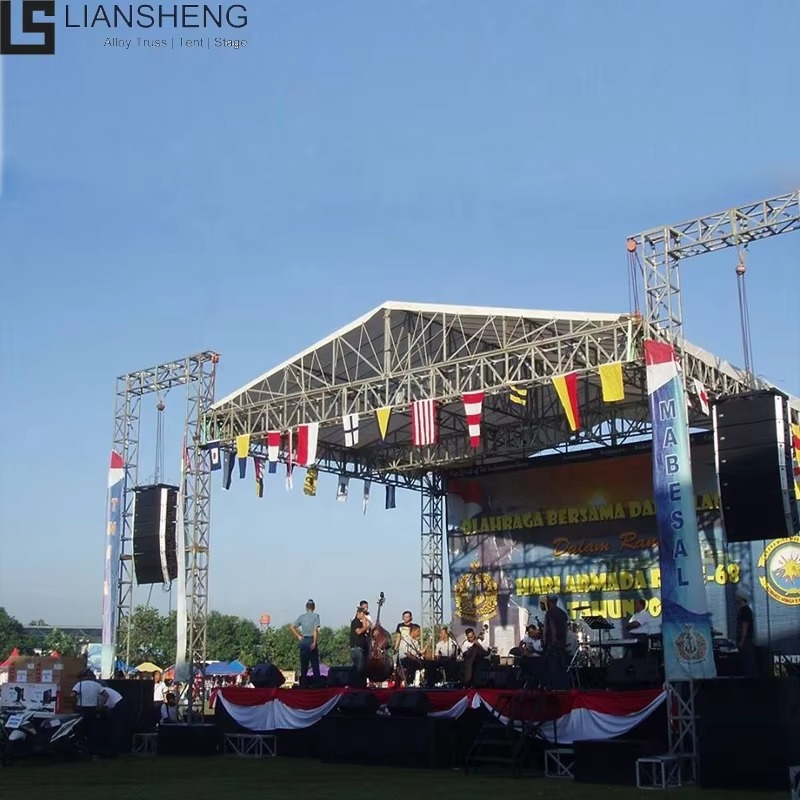 Liansheng · Série Tempête | Système de scène en treillis de qualité professionnelle de 10 m x 7 m