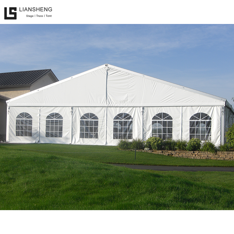 Tente coupe-vent de luxe, auvent imperméable en PVC, tente de terrain de basket-ball, cadre en aluminium, Structure permanente, tente de sport