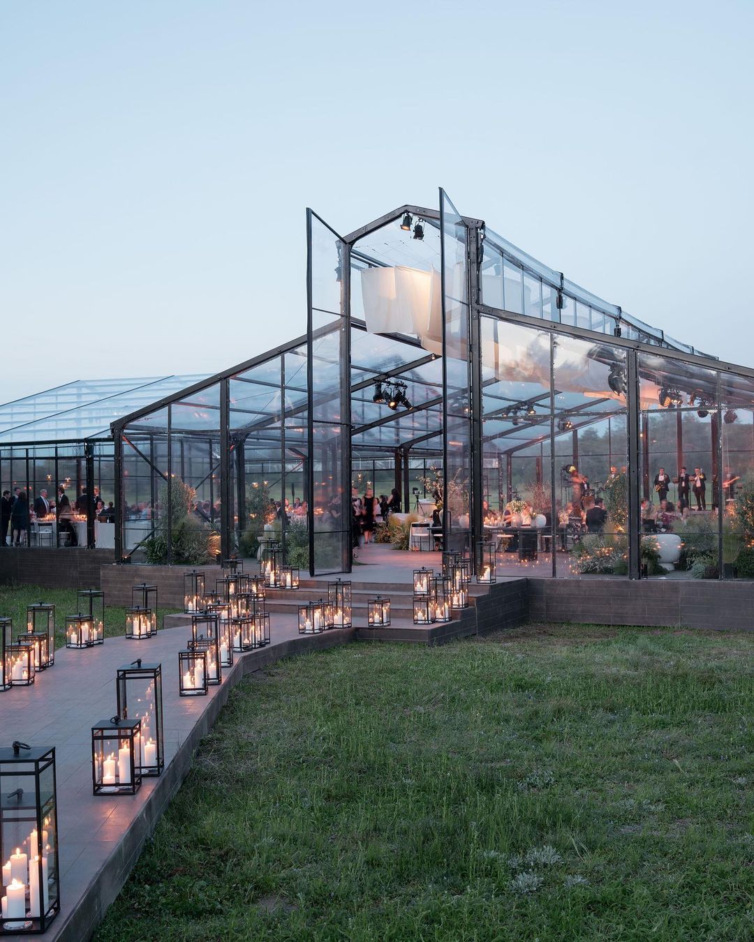 Tente de réception de mariage en plein air de qualité supérieure, tente d'atrium transparente de luxe à vendre