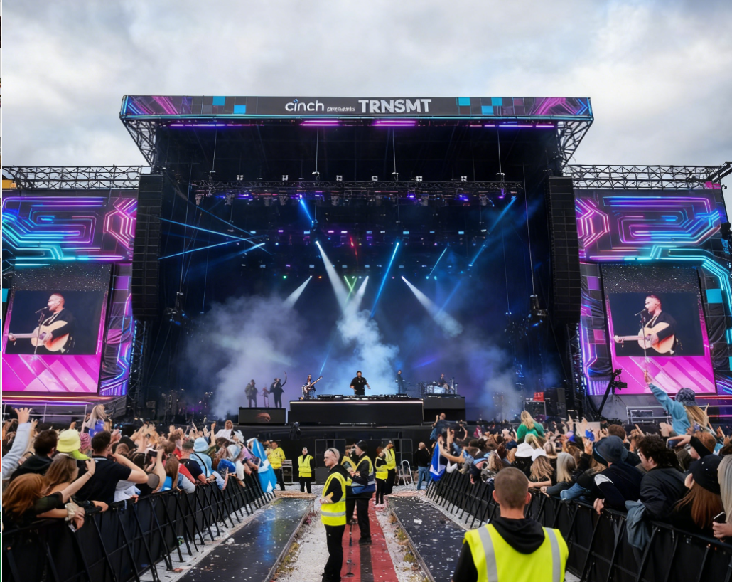 Système de ferme en aluminium pour grande scène de concert de 20 m × 40 m