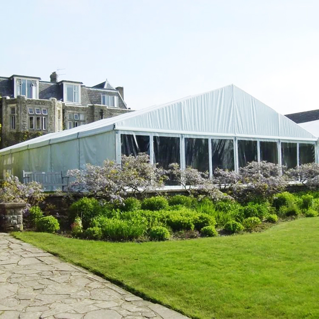 Cadre en aluminium de qualité supérieure 500 sièges tente de fête de tente d'événement de noce transparente 