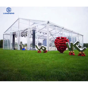 Liansheng · Pavillon Dôme Étoile | Tente de mariage panoramique transparente (15 m x 25 m sur mesure)