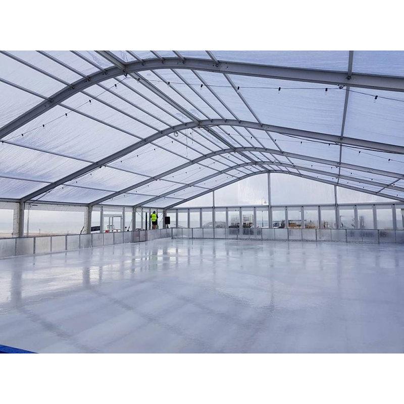 Tente d'entrepôt temporaire extérieure isolée, grand atelier supplémentaire, salle de stockage de sport, cadre en aluminium préfabriqué en métal, tente industrielle