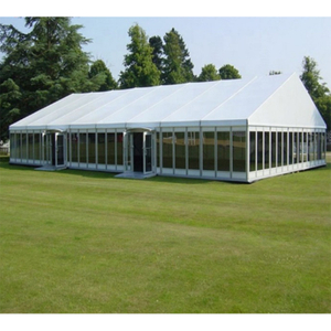 Tentes de mariage en aluminium extérieures avec fenêtre pour 300 personnes de haute qualité pour chapiteau de tente de fête d'événement