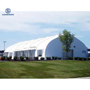 Grande tente d'affaires de conception personnalisée, tente de salon commercial d'exposition, tente extérieure d'événement d'exposition de cadre en aluminium