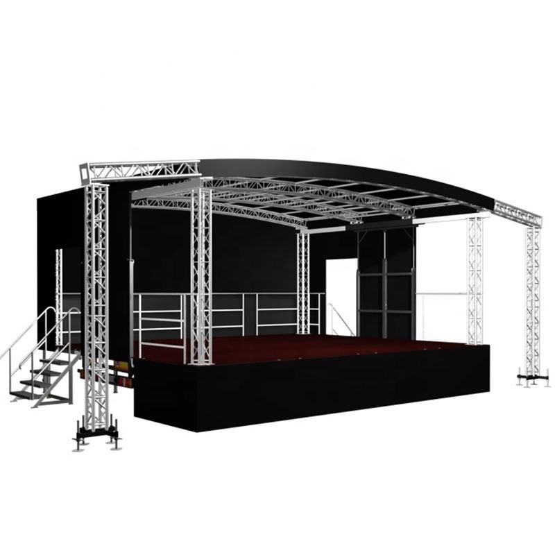 Plate-forme de grande scène en aluminium Palco Para Show Eventos Estrutura Palco