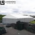 Chapiteau en aluminium de tente d'événement de noce de tentes de bout droit de grande tente de cadre en aluminium