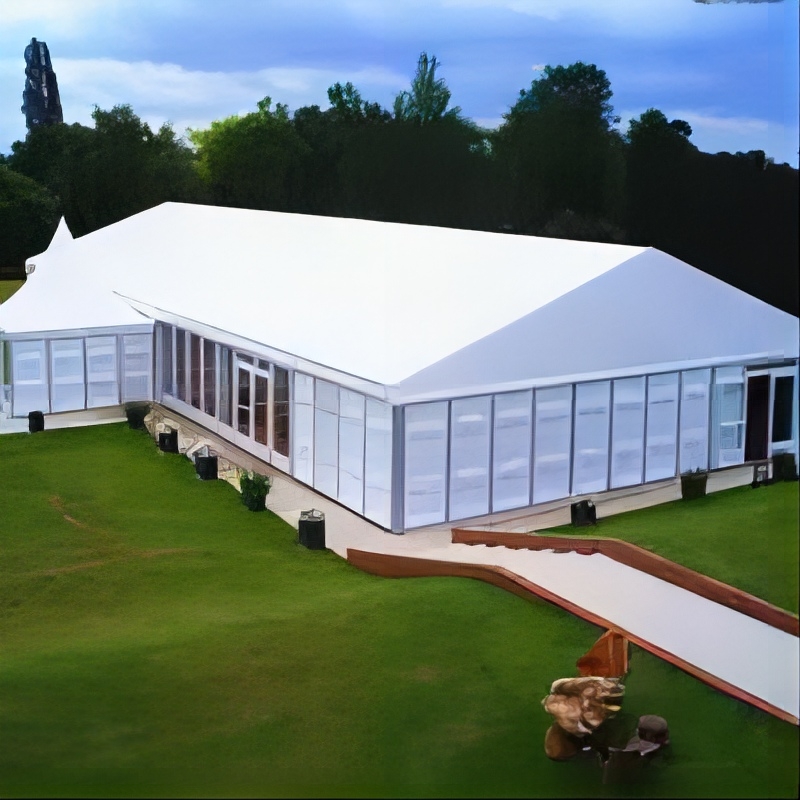 Tentes de mariage en aluminium extérieures avec fenêtre pour 300 personnes de haute qualité pour chapiteau de tente de fête d'événement