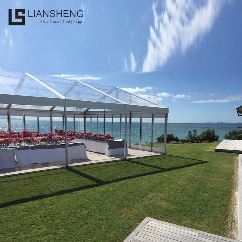 Grande tente d'église de cadre en aluminium pour les tentes extérieures de chapiteau d'événement 15x30m