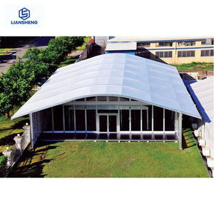 [Série Sky Dome] Tente d'exposition extra-large de 30 × 70 m — Espace artistique sans colonnes de 2 100㎡, redéfinissant les possibilités illimitées de l'architecture d'exposition