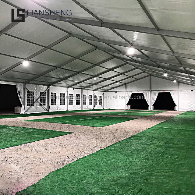  Fabricant extérieur de tente d'entrepôt de structure en aluminium grande tente de stockage industrielle imperméable à vendre