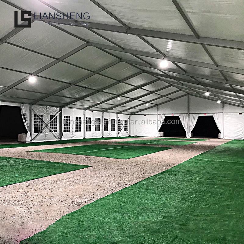 Tentes en aluminium modulaires résistantes imperméables durables de 20x50m pour la structure d'entrepôt