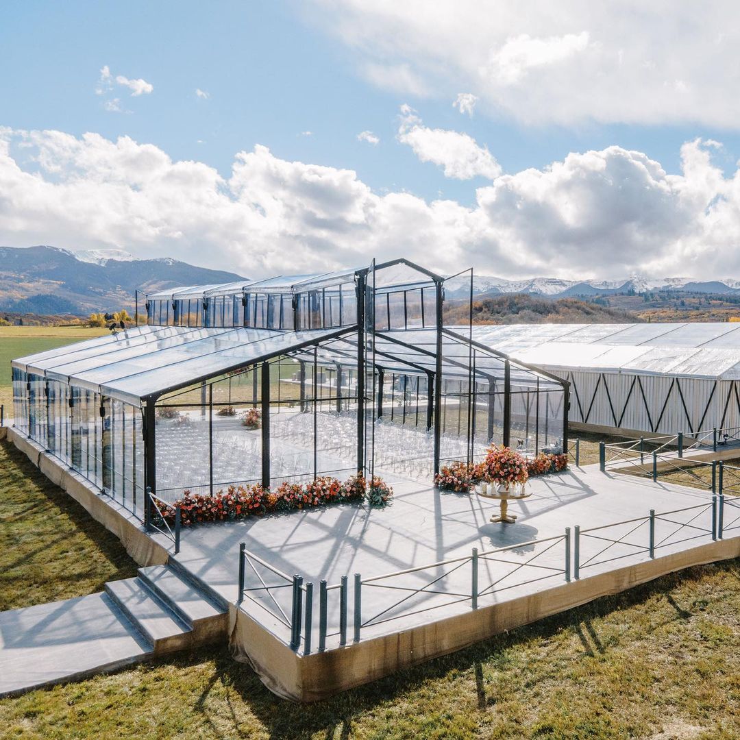 Tente de réception de mariage en plein air de qualité supérieure, tente d'atrium transparente de luxe à vendre