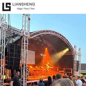 Scène d'événement sphérique Crown Dome de 7 m