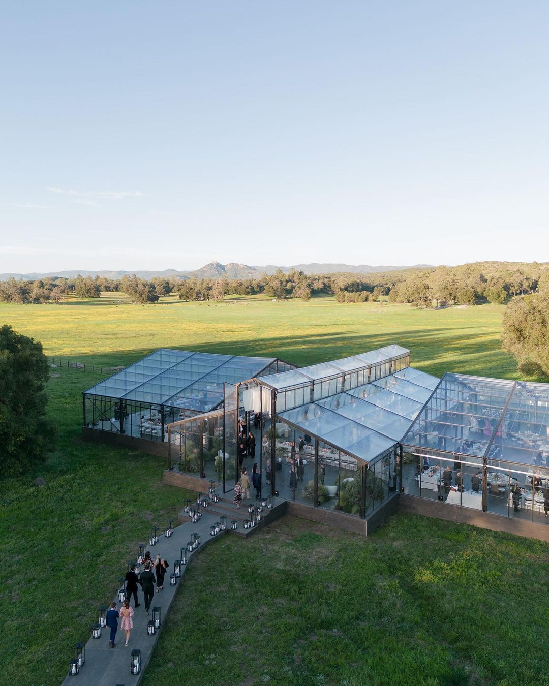 Tente de réception de mariage en plein air de qualité supérieure, tente d'atrium transparente de luxe à vendre