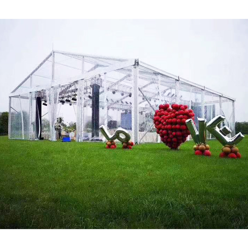 Tentes de mariage en aluminium extérieures avec fenêtre pour 300 personnes de haute qualité pour chapiteau de tente de fête d'événement