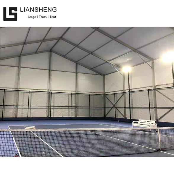 Tente de sport directe d'usine 20x60, chapiteau de basket-ball d'intérieur en aluminium hautement renforcé, 100 personnes