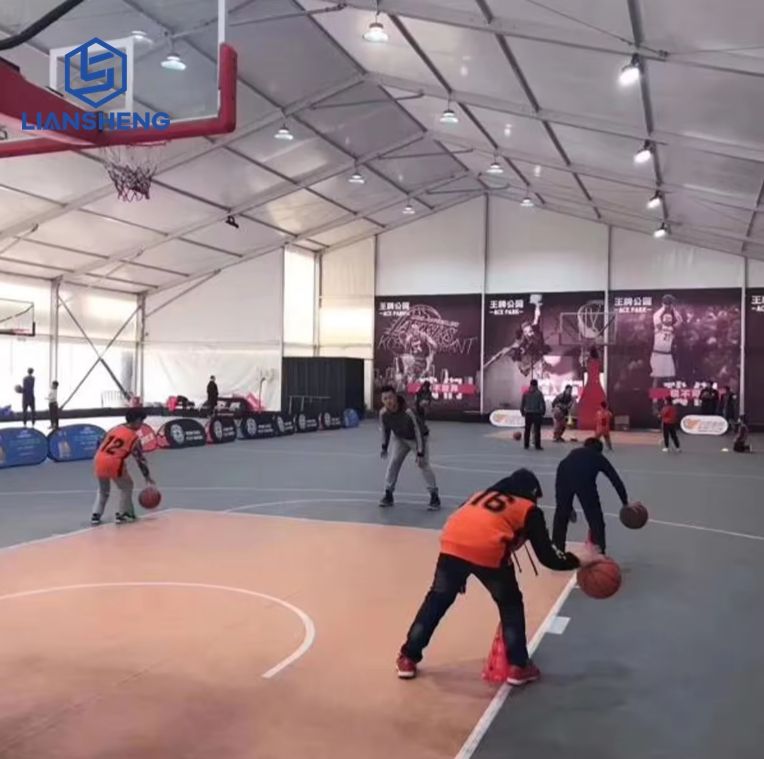 Tente de chapiteau de salle de sport TFS de tissu de PVC de cadre en aluminium en acier durable pour l'avion privé