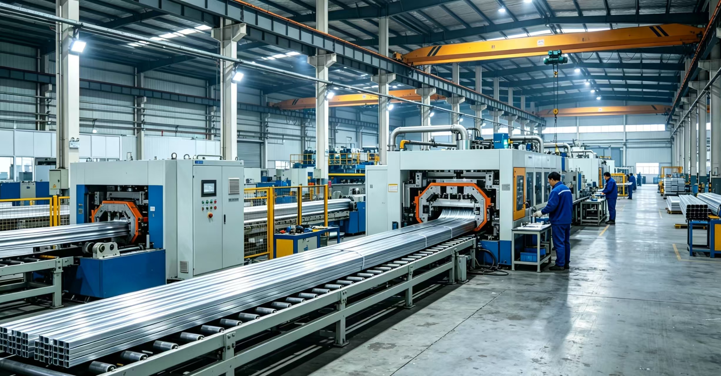 Les profils en alliage d'aluminium ne rétrécissent pas